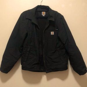 Black fleece lined jacket